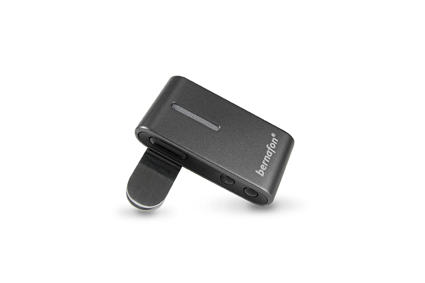 The SoundClip-A shown with no background.